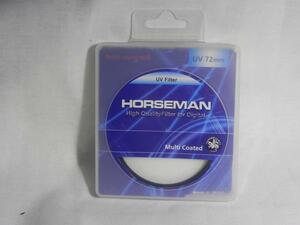 *未使用品　HORSEMAN DIGTAL 72mm UV 1x MC フィルター*