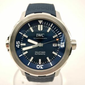 IWC AQUATIMER IW328801 ネイビー文字盤 オートマティック 腕時計 アクアタイマー アイダブルシー ◆3109/宮竹店