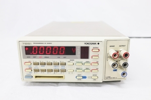 【正常動作品】 YOKOGAWA 7651-01 プログラマブル直流電圧/電流源