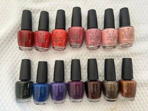 OPI ネイルポリッシュ　マニキュア　14set　開封済