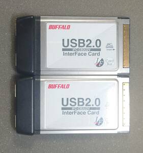 KN4723 【ジャンク】 BUFFALO IFC-CB2U2V USBインターフェースカード 2枚セット