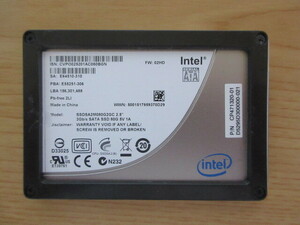 ②INTEL SSD SSDSC2BB080G4 80GB
