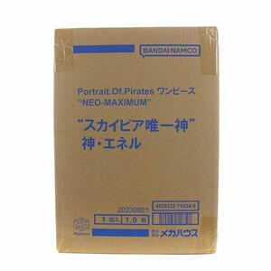 未使用品 P.O.P. Portrait.Of.Pirates ワンピース NEO-MAXIMUM スカイピア唯一神 神・エネル フィギュア 輸送箱未開封