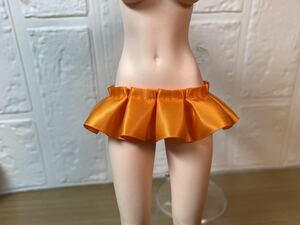 1/6 フィギュア ドール TBLeague 衣装　オレンジスカート　かわいい きれい 人形 クールガール カスタムドール