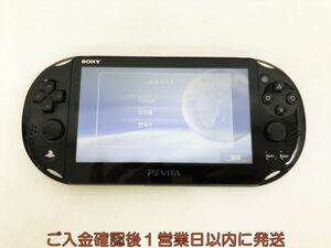 【1円】PSVITA 本体 ブラック SONY PlayStation VITA PCH-2000 初期化/動作確認済 M07-066kk/F3