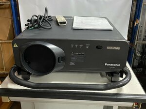 ◇[中古現状品]Panasonic 業務用 3チップ DLP方式 プロジェクター TH-D7700-K 7000lm SXGA+ 1400×1050 取説・リモコン付 通電確認のみ