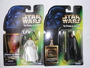 絶版品!!当時物!!未開封美品!! Kenner STAR WARS LUKE SKYWALKER & US PRINCESS LEIA ORGANA ケナー スターウォーズ ルーク &レイヤ/#GG