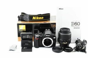 【箱付き】 Nikon ニコン D60 レンズキット デジタル一眼カメラ #1048