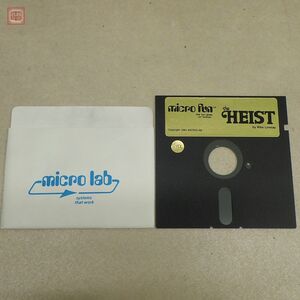 ※FDのみ Apple II 5インチFD THE HEIST micro fun ハイスト アップルII アップル2【PP