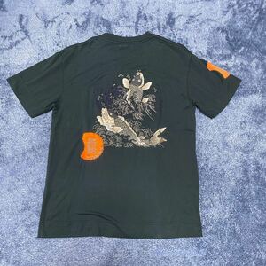 絡繰魂 KARAKURI TAMASHII 和柄 鯉 刺繍 Tシャツ メンズサイズL からくりたましい