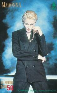 MADONNA　マドンナ　Blond Ambition Japan Tour 1990　テレホンカード　：　Express Yourself