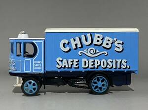 1929 Garret Steam Wagon Chubb’s Safety Deposits Y-371/59 ◆ Matchbox Models of Yesteryear ◆ マッチボックス ミニカー (≠ 1/43)