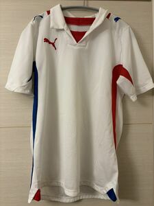 PUMA 半袖 ゲームシャツ ユニフォーム 2008年バルドラール浦安アウェイモデル