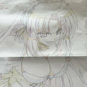 おまもりひまり　神宮寺くえす　原画　動画　セル画　Genga Cel　原画　動画　セル画　Genga Cel