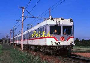 [鉄道写真] 富山地方鉄道クハ171 (雷鳥色３つ目時代) 昭和時代