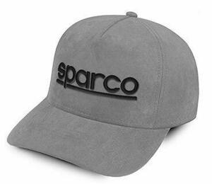 SPARCO（スパルコ） キャップ SUEDE グレー スエード調