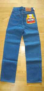 S-2 1980年代品　送料込◆BLUE WAY ブルーウェイ 昔の品　ストレートジーンズ　フェードブルー　W29