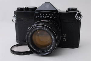 整備済み ペンタックス SL ブラック Super-Takumar 50mm f1.4 レンズセット　#456