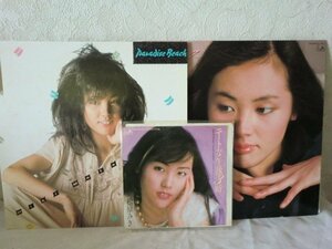 (A)何点でも同送料 LP/レコード/まとめ売り/LP/レコード/まとめ3枚/松原みき パラダイス・ビーチ/ MYSELF 3枚セット/EP/ニートな午後３時