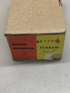 12 annecy miniatures Ferrari 412P 現状品 一部破損有 レジンキット ガレージキット メタルキット