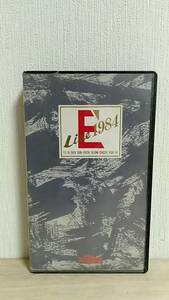 [m12678y k] 矢沢永吉 VHSビデオテープ　Live 1984