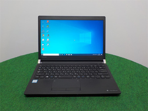 中古/13.3型/ノートPC/Windows10/SSD256/8GB/6世代i3/TOSHIBA　R73/Ｆ無線WIFI/HDMI/Bluetooth/Office搭載