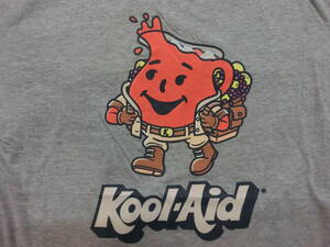 Kool Aid クールエイド Tシャツ XLサイズ USA ビンテージ 古着 企業物 アドバタイジング ビッグサイズ イラスト キャラクター VINTAGE