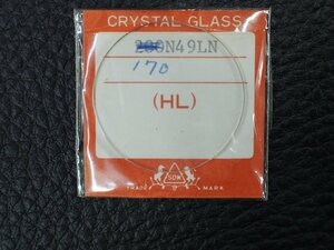 ヴィンテージ部品 レア物 純正対応部品 SDN クリスタル ガラス 風防 CRYSTAL Watch glass 品番: 170N49LN