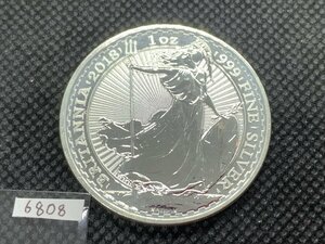 31.1グラム 2018年 (新品) イギリス「ブリタニア」純銀 1オンス 銀貨