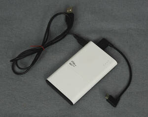 エレコム モバイルバッテリー充電器「DE-M06-N5024WH」PSEマーク付　used