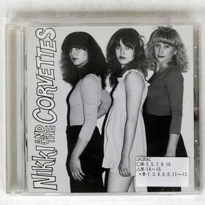 NIKKI AND THE CORVETTES/SAME/BOMP! BCD 4012 CD □