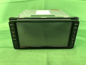 KE011 中古 トヨタ 純正 FUJITSU TEN カーナビ HDDナビ NHDT-W58 08545-00R80 CD/DVD/MP3/WMA再生 2008年秋 SDカードなし 動作保証