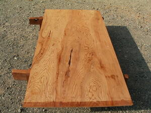 屋久杉、巾広一枚板、1600x810x11ミリ、テーブル、ドア E218