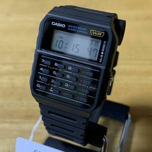 【新品・箱なし】カシオ CASIO データバンク カリキュレーター メンズ 腕時計 CA53W-1Z ブラック ブラック