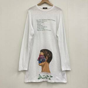 UNDERCOVER 18SS ロング丈 長袖Tシャツ SN期 ホワイト 白 2サイズ アンダーカバー SPIRITUAL NOISE期 ロンT ビッグシルエット archive 398