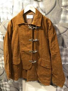 UNUSED アンユーズド 21AW fireman corduroy jacket コーデュロイジャケット US2073 サイズ1 キャメル　FK