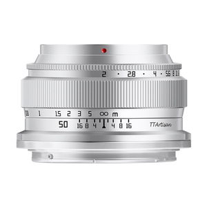 銘匠光学 TTArtisan 50mm f/2 ニコンＺマウント シルバー ニコン レンズ 単焦点 フルサイズ対応 nikon 単焦点レンズ 標準