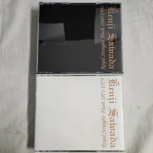 え5) 沢田研二 CD Royal Straight Flush 1971-1979 1980-1996 SHM-CD 高音質 ベスト BEST