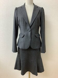 ANCHOR WOMAN パーソンズ グレーストレッチスーツ サイズジャケット11 スカート9