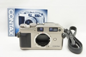 【適格請求書発行】良品 CONTAX コンタックス G1 ボディ ROM未改造 レンジファインダー AF GD-1付【アルプスカメラ】240313d