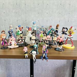 美少女 フィギュア 27体 まとめ売りリゼロ レム エミリア 初音ミク バンドリ セーラームーン ウマ娘 五等分の花嫁 【ジャンク】