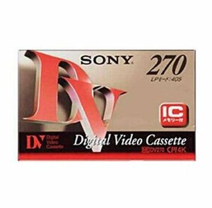 SONY DV270RM スタンダードデジタルビデオカセット(中古品)