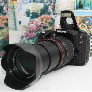 １本で近遠対応万能レンズ&新品カメラバッグ付きNikon D80