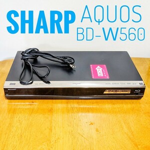 1円スタート　SHARP　シャープ　AQUOS ブルーレイレコーダー HDD 500GB 2チューナー 2番組同時録画 BD recorder