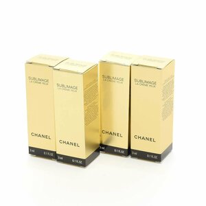 ◇511297 未使用品 CHANEL シャネル 目もと用クリーム サブリマージュ ラ クレーム ユーN 3ml×4本 サンプル 試供品 レディース