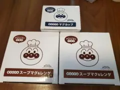 すかいらーく　アンパンマン　スープマグ&レンゲ　マグカップ