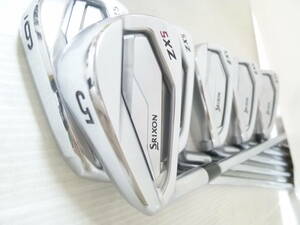 貴重なレフティ!!! ◆◆ ダンロップ SRIXON ZX5 FORGED NS-S スリクソン ◆◆ 5#-Pw 6本セット