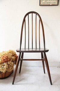 ■店頭価格￥３８５００■アーコール クエーカーチェア６３■英国　Ercol ヴィンテージチェア 木製・古木椅子