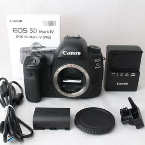 ☆実用品☆ Canon デジタル一眼レフカメラ EOS 5D Mark IV ボディー EOS5DMK4 キヤノン #2137