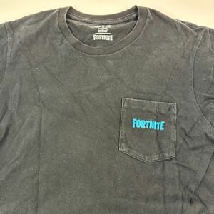 Tシャツ ポケットTシャツ ＵＴ　ユニクロ　FORTNITE フォートナイト　M 中古